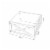 Glitzhome Galvanized Corrugated Metal & Wooden Tree Collar, 26 Length X 26 Inch Width Perspective: right