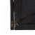 Glitzhome 22 Inch Length X 22 W Washed Black Wooden Tree Collar Perspective: right