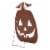 Glitzhome 36.25 Inch Tall Lighted Metal Cutout Pumpkin Porch Decor Perspective: right