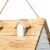 Glitzhome 14.25 L Hummingbird House for Outside Hanging Nesting Solid Wood Cottage Birdhouse Perspective: right