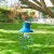 Glitzhome 9.75 Inch Solar-Powered Metal Hanging Light, Edison Bulb for Porch & Umbrella Perspective: right