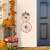 Glitzhome Bicycle Wheel Pumpkin Porch Sign for Harvest Thanksgiving Decor Perspective: right