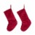 Glitzhome Set of Two 21.75 Inch Tall 3D Fabric Christmas Gnome Stripes & Dots Stocking Perspective: right