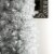 Glitzhome 9 Feet Silver Tinsel Artificial Christmas Tree Perspective: right