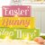 Glitzhome 12 L Easter LED Lighted Wooden Bunny Block Word Sign Perspective: right