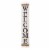 Glitzhome 60 Inch Wooden Welcome Porch Sign with 4 Changeable Wreaths - White Perspective: right