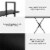 Glitzhome Metal/Wood 3-Tier Bookcases & Shelves - Black Oak Melamine Perspective: right