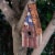 Glitzhome Wood and Metal Rustic Bird House Perspective: right