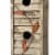 Glitzhome Distressed Solid Wood & Metal Birdhouse Perspective: right