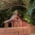 Glitzhome Extra-Large Rustic Wood Barn Birdhouse Perspective: right