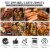 Costway Charcoal Grill Barbecue BBQ Grill Outdoor Patio Backyard Cooking Wheels Portable Perspective: right