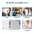 Costway 2 in 1 Hot UV Sterilizer Towel Warmer Cabinet Spa Beauty Salon Equipment 16L Perspective: right