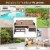 Gymax 3PC Rattan Furniture Set Outdoor Patio Couch Sofa Wicker Set Perspective: right