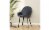 Glitzhome Faux Leather Dining Chair with Arms and Metal Legs Set of Two Upholstered Chair Perspective: right