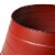 Glitzhome 22 Inch Diameter Painted Red Metal Tree Collar Perspective: right