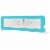 69'' Breathable Baby Children Toddlers Bed Rail Guard Safety Swing Down Blue Perspective: right
