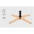 Tree Nest Medium Gentle Christmas Tree Stand for Artificial Trees, Black Perspective: right