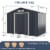 Hivvago 9 x 6 Feet Metal Storage Shed for Garden and Tools-Gray Perspective: right