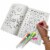 26Pc Activity Coloring Books Set Unicorn Glitter Gel Color Pens Kids Drawing Kit Perspective: right
