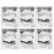6 PK Vinyl Mattress Protector Full Size Cover Premium Waterproof Bed Heavy Duty Perspective: right