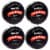 4 Pack Premium Shoe Polish Protects Shines Leather Boots Shoes Wax Paste Black Perspective: right