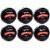 6 Pack Premium Leather Boot & Shoe Polish Cream Restores Conditions Polishes Perspective: right