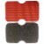 4 PC Express Shoe Shine Polish Sponges Instant Shine Leather Care Boots Protects Perspective: right