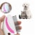 1 Pc Pet Comb Metal Teeth Dog Cat Flea Brush Stainless Steel Grooming Detangling Perspective: right