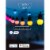 Twinkly Festoon App-Controlled Smart LED Bulb Light String 20 Multicolor RGB Perspective: right
