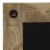 vidaXL Mirror Solid Mango Wood 19.7 x31.5 Perspective: right