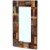 vidaXL Mirror Solid Reclaimed Wood 31.5 x19.7 Perspective: right