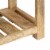 vidaXL Sideboard 47.2 x11.8 x29.5 Solid Mango Wood Perspective: right