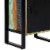 vidaXL Bookshelf 17.7 x11.8 x67.3 Solid Reclaimed Wood Perspective: right