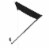 vidaXL Retractable Awning with LED 137.8 x59.1 Anthracite Perspective: right