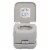 vidaXL Portable Camping Toilet Gray 2.6+2.6 gal Perspective: right