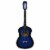 vidaXL 8 Piece Classical Guitar Beginner Set Blue 1/2 34 Perspective: right