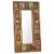 vidaXL Mirror with Buddha Cladding 19.7 x31.5 Solid Reclaimed Wood Perspective: right