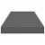 vidaXL Floating Wall Shelves 2 pcs High Gloss Gray 23.6 x9.3 x1.5  MDF Perspective: right