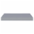 vidaXL Floating Wall Shelves 4 pcs Gray 15.7 x9.1 x1.5 MDF Perspective: right