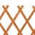 vidaXL Garden Trellis Fence Orange 47.2 x35.4 Solid Firwood Perspective: right