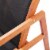 vidaXL Patio Chair with Footrest Solid Eucalyptus Wood and Textilene Perspective: right
