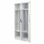 vidaXL Wardrobe Light Gray 31.5 x19.7 x70.9 Steel Perspective: right
