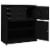 Vidaxl Office Cabinet Black 35.4 X15.7 X40.2 Steel Perspective: right