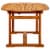 vidaXL Garden Dining Table (63 -94.5 )x39.4 x29.5 Solid Acacia Wood Perspective: right