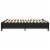 vidaXL Box Spring Bed Frame Black 72 x83.9 California King Faux Leather Perspective: right