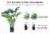 flybold Artificial Monstera Deliciosa Plant - 43  Tall, 12 Leaves, Lifelike & Natural Perspective: right