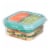 Sistema Lunch Stack Square To Go Food Storage Container, 4.9 cup/1.15 L Container Perspective: right