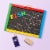 Melissa & Doug Magnetic Chalk & Dry-Erase Board Perspective: top