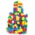 Melissa & Doug® Classic Wooden Blocks Set Perspective: top