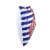Home Decor Lobster Stripe Pillow Polyester Coastal Ocean C851453302c Perspective: top